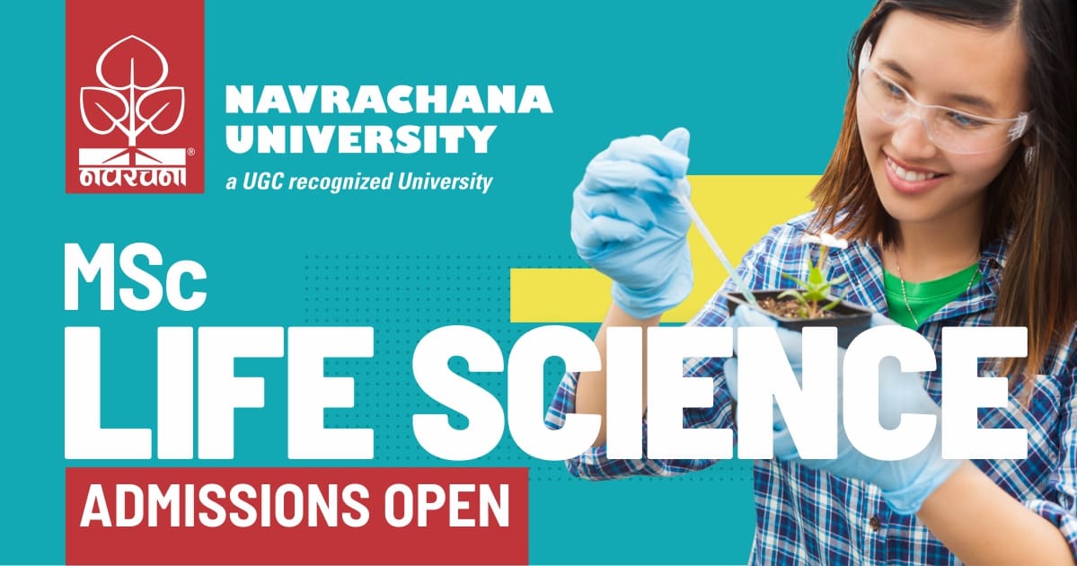 Top M. Sc Life Science Program Integrated Course Navrachana University